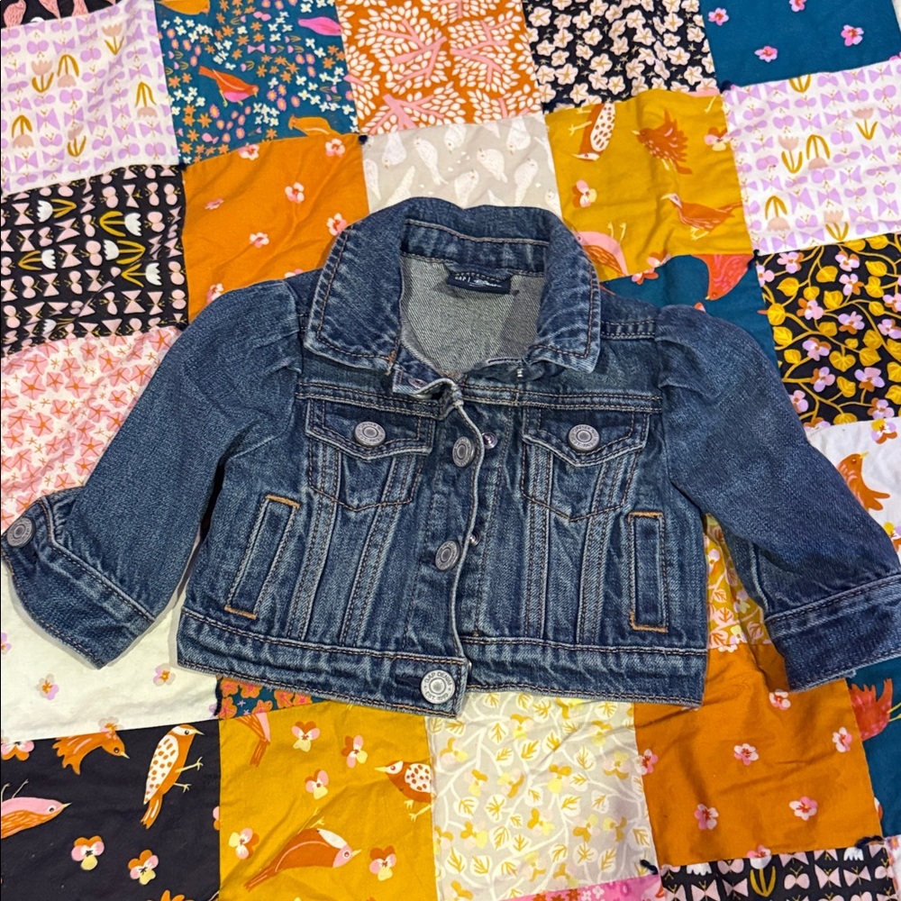 GAP Blue Denim Kids Jacket